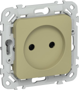 фото Розетка без заземления  IEK FI-R10-10-1-K26