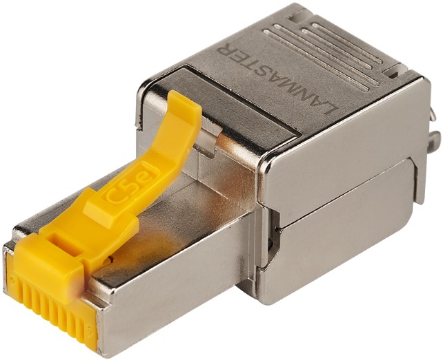 

Коннектор Lanmaster LAN-TMP-S6 полевой RJ45 8P8C, экранированный, кат.6, LAN-TMP-S6