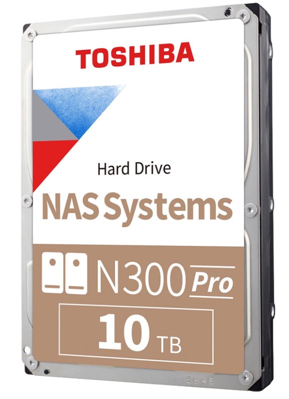 

Жесткий диск 10TB SATA 6Gb/s Toshiba N300 HDWG71AXZSTB 7200rpm 512MB, N300