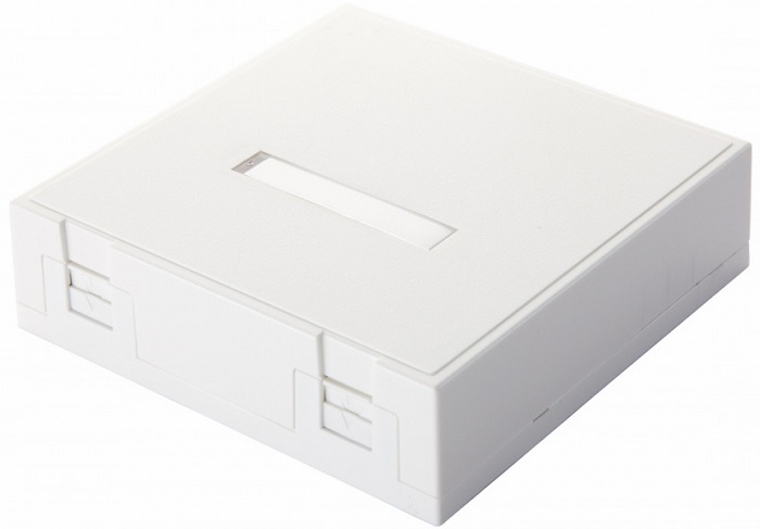 

Коробка Eurolan 12B-05-02WT настенная 2-портовая с катушкой намотки запаса, белый, 12B-05-02WT