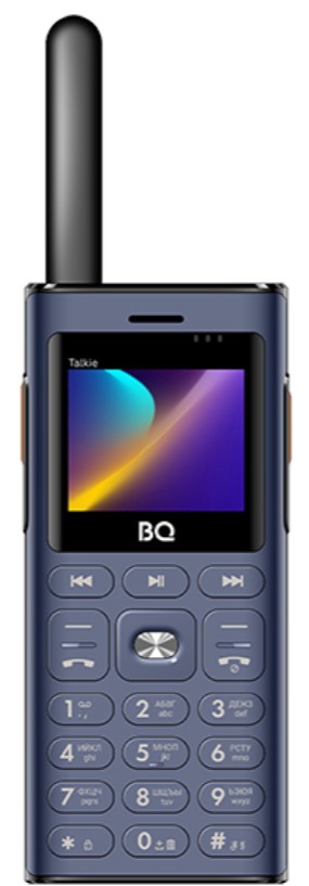 

Мобильный телефон BQ 2010 Talkie Dark Blue 2", BT, 0.08MP, SIM: 2, 4000 mAh, 2010 Talkie Dark Blue