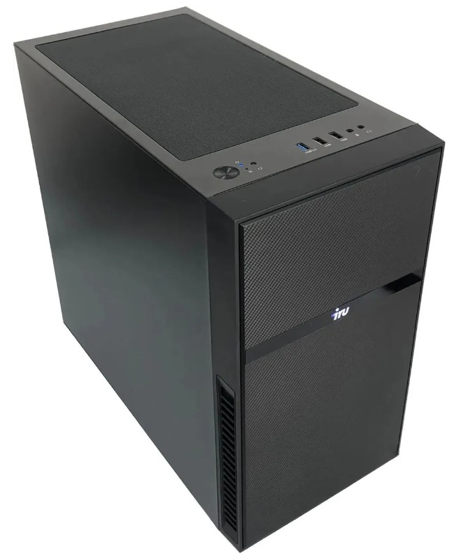

Компьютер iRu Office 510B5GM MT 1621685 i7-10700/8GB/480GB SSD/UHDG 630/GbitEth/500W/FreeDOS/black, Office 510B5GM MT