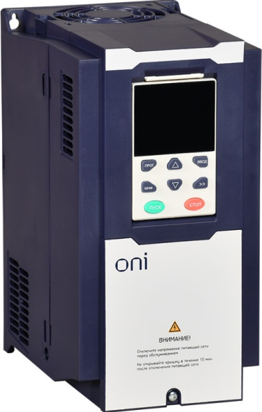 Изображение товара Преобразователь частоты ONI K750-33-55N75NTM 7,5 кВт 380В 3ф