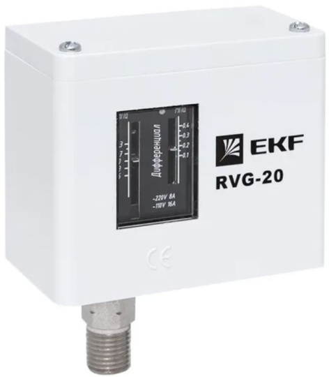 Изображение товара Реле избыточного давления EKF RVG-20-1,6