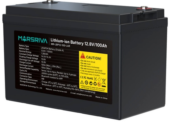 Изображение товара Батарея Marsriva MR-LBP12-100-LAR