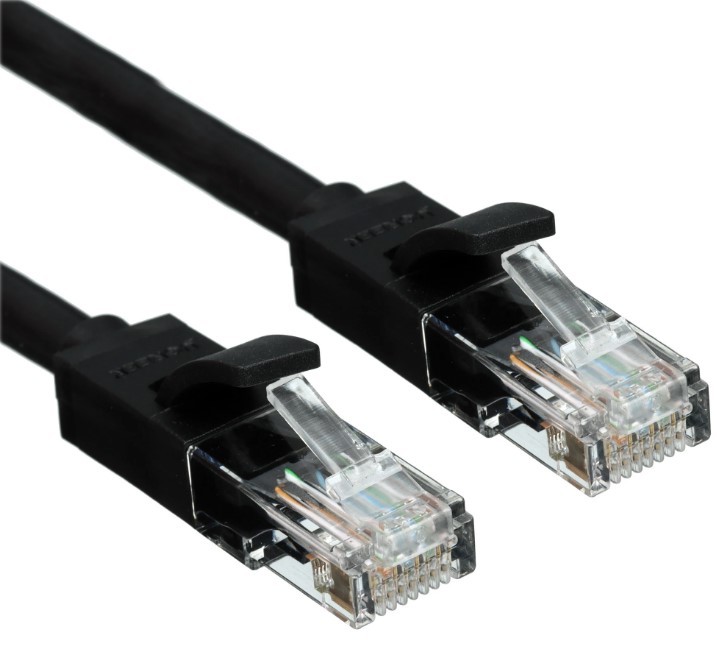 

Кабель патч-корд U/UTP 6 кат. 1м UGREEN NW102 20159_ Ethernet Cable, цвет: черный, NW102