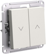 фото Выключатель двухклавишный для жалюзи  Systeme Electric ATN000219