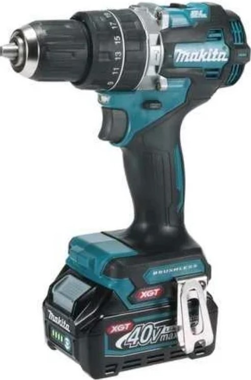 

Дрель - шуруповерт Makita HP002GZ ударная аккумуляторная XGT BL/XPT 40В, 0-2200 об\мин;33000уд\м, 13, HP002GZ