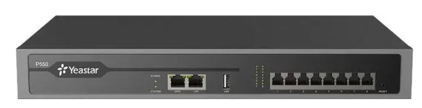 

АТС IP Yeastar P550 (Users: 50; Max Concurrent Calls: 25; Max Analog Ports: 8; Max BRI Ports: 8; Max Cellular Ports: 4; Max E1/T1/J1 Ports: N/A; Expan, P550