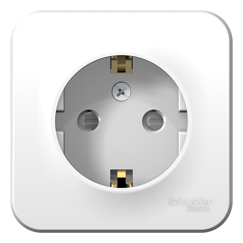 

Розетка Schneider Electric BLNRA011111 с/з со шторками 16А, 250В, изолир. пластина (белый) наруж, BLNRA011111