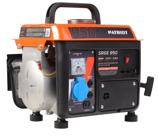 Изображение товара Генератор бензиновый Patriot Max Power SRGE 950
