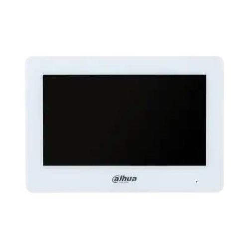 

Видеодомофон Dahua DHI-VTH5123H-W 7 дюймовый с WiFi 2.4ГГц, возможность просмотра HDCVi камер, белый, DHI-VTH5123H-W