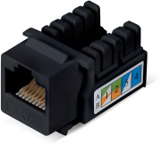 фото Вставка Cabeus KJ-RJ45-Cat.6-90-BK