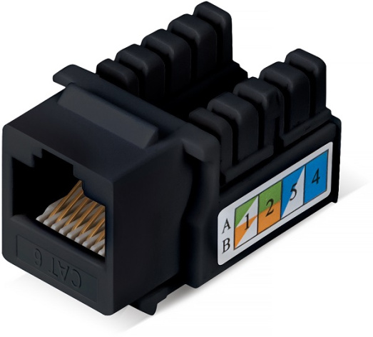 фото Вставка  Cabeus KJ-RJ45-Cat.6-90-BK в Уфе