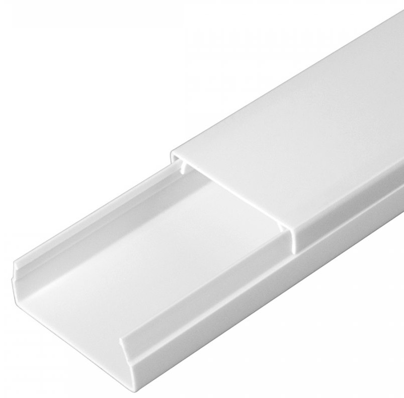 

Кабель-канал Промрукав PR03.0052 белый 2-й замок в п/э 40х16x2000 мм, PR03.0052