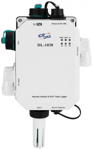 

Датчик температуры и влажности ICP DAS DL-1038 CR Remote PM1/2.5/10/CO/CO2/TVOC/росы с функцией регистрации показаний with Ethernet/RS-485, PoE (RoHS), DL-1038 CR
