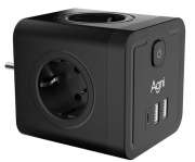 фото Разветвитель AGNI TP-WJ3U4E-C-black