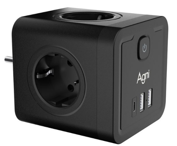 фото Разветвитель  AGNI TP-WJ3U4E-C-black в Уфе