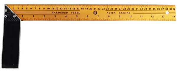 Изображение товара Угольник SAM SAMC-081000400 Механический 400 мм