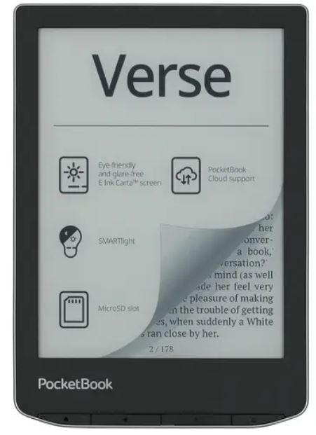 

Электронная книга PocketBook PB629-M-WW 629 Verse Mist Grey, PB629-M-WW
