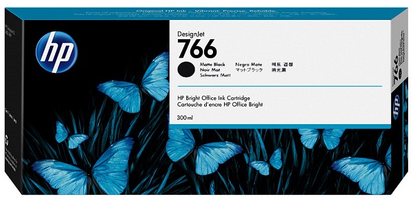 

Картридж HP 766 P2V92A матовый черный (300мл) для DesignJe XL 3600, 3600dr, 766