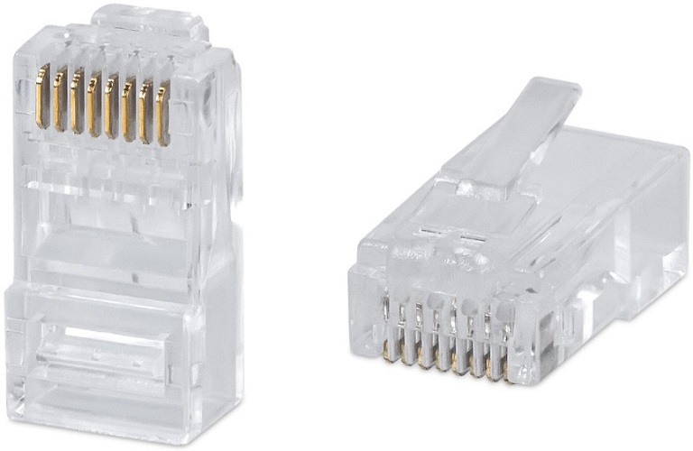 

Коннектор Cabeus 8P8C-C6(1.20)-FC RJ-45 быстрой установки под витую пару, кат. 6 , универсальный (для одножильного и многожильного кабеля) для проводн, 8P8C-C6(1.20)-FC
