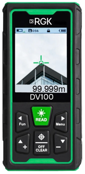 Изображение товара Лазерный дальномер RGK DV100 для точных измерений