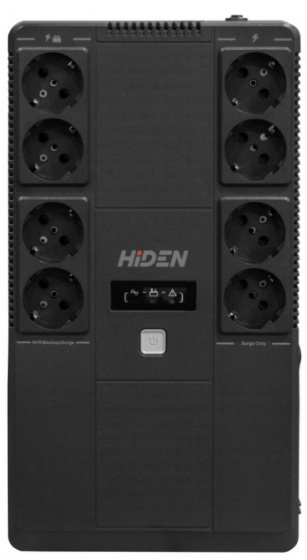 Источник бесперебойного питания HIDEN ULS600EF 600ВА/360Вт (1акб по 7Ач)