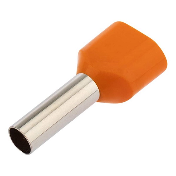 

Наконечник Rexant 06-0411-A штыревой втулочный изолированный F-12 мм 2х4мм2 (НШВи(2) 4.0-12/НГи2 4,0-12) оранжевый, 06-0411-A