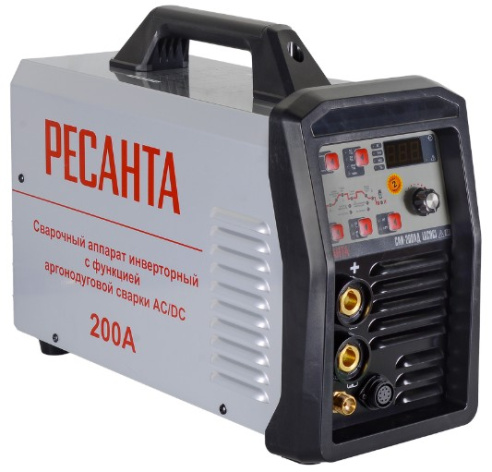 Изображение товара Инверторный сварочный аппарат Ресанта САИ-200АД (АС/DC) профессиональный