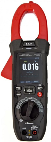 Изображение товара Профессиональные токоизмерительные клещи CEM DT-9581 с тепловизором