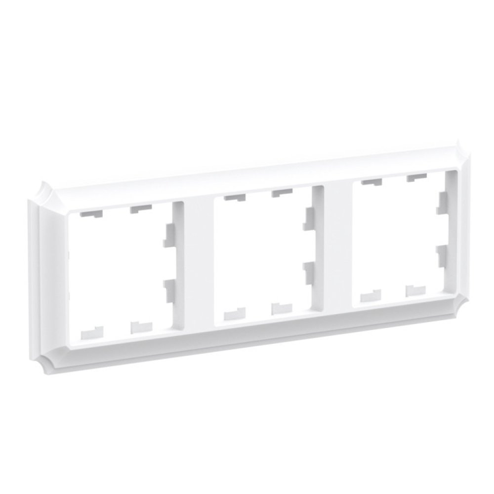 

Рамка тройная Systeme Electric ATN101303 AtlasDesign ANTIQUE универсальная, Лотос, ATN101303