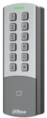 

Считыватель RFID Dahua DHI-ASI1201M-MEP влагозащищенный автономный с клавиатурой 10000 карт, 10000 паролей и 100000 записей, DHI-ASI1201M-MEP