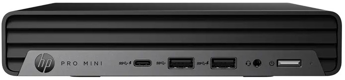 

Компьютер HP Pro 400 Mini G9 8X4W1AV_i3 i3-14100T/8GB/512GB SSD/UHD graphics 730/WiFi/BT/USB kbd/USB mouse/noOS/black, Pro 400 Mini G9