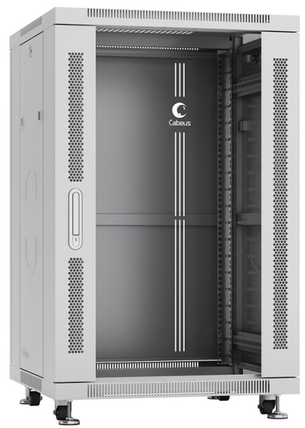 Изображение товара Шкаф Cabeus SH-05C-18U60/100 для кроссового и серверного оборудования 19 дюймов