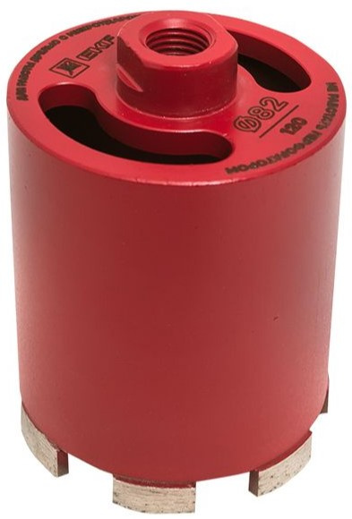 Изображение товара Коронка алмазная EKF dch-82-120-mhs-m16