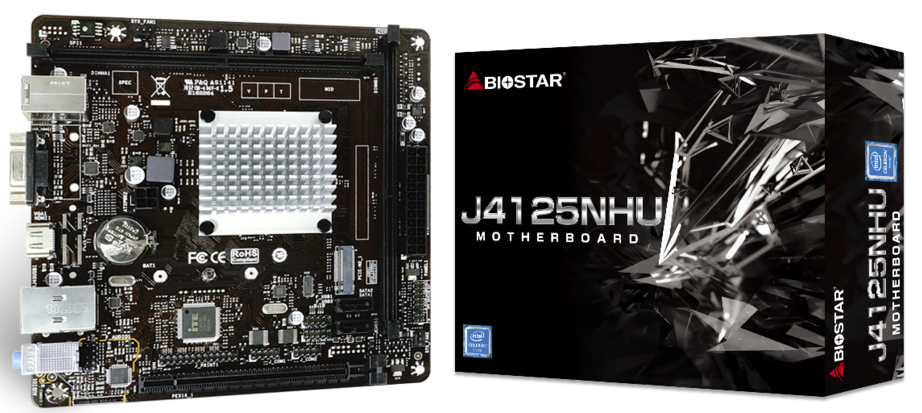 

Материнская плата mini-ITX Biostar J4125NHU (J4125, 2*DDR4 (2400), 2*SATA 6G, M.2, PCIE, Glan, HDMI, VGA, 2*USB 3.1, 2*USB 2.0) RTL, J4125NHU