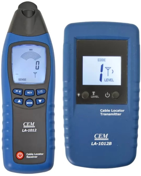 Изображение товара Кabelный тестер CEM LA-1012 для поиска скрытой проводки и коммуникаций