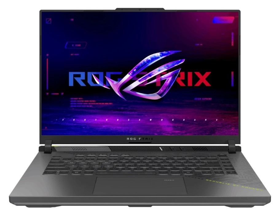 

Ноутбук ASUS ROG Strix G16 G614FR-S5221 90NR0NK7-M00BU0 Ryzen 9 9955HX/32GB/1TB SSD/GeForce RTX 5070 Ti 12GB/16"/Wi-Fi/BT/noOS/grey, ROG Strix G16 G614FR-S5221