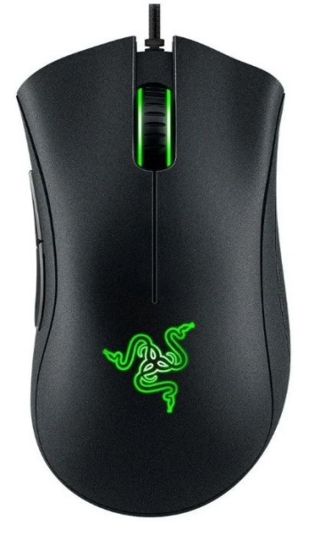 Изображение товара Игровая мышь Razer DeathAdder Essential с 6400 dpi, подсветкой и проводным подключением