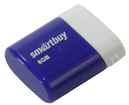 

Накопитель USB 2.0 8GB SmartBuy SB8GBLara-B LARA синий, SB8GBLara-B