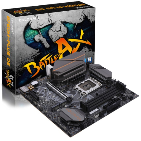 фото Материнская плата mATX Colorful BATTLE-AX B760M-PLUS D5 V20 в Уфе