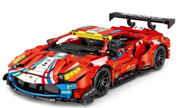 фото Конструктор  Sembo Block Ferrari 488 GTE (УЦЕНЕННЫЙ) в Ростове-на-Дону
