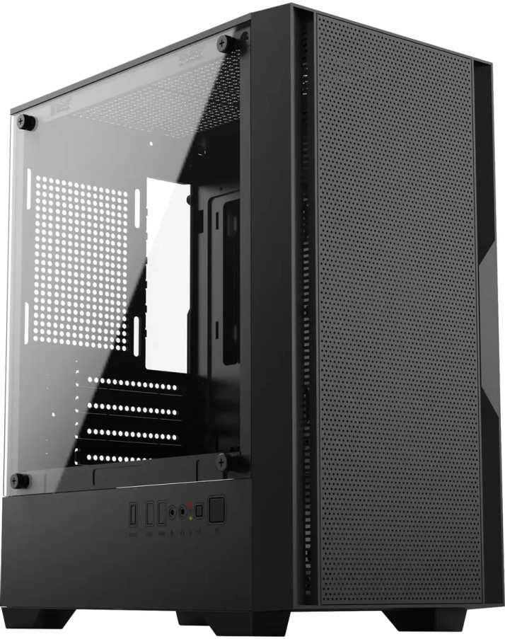 

Корпус mATX Oklick OCC-MN307 без БП, боковая панель из закалённого стекла, 2*USB 2.0, USB 3.0, OCC-MN307