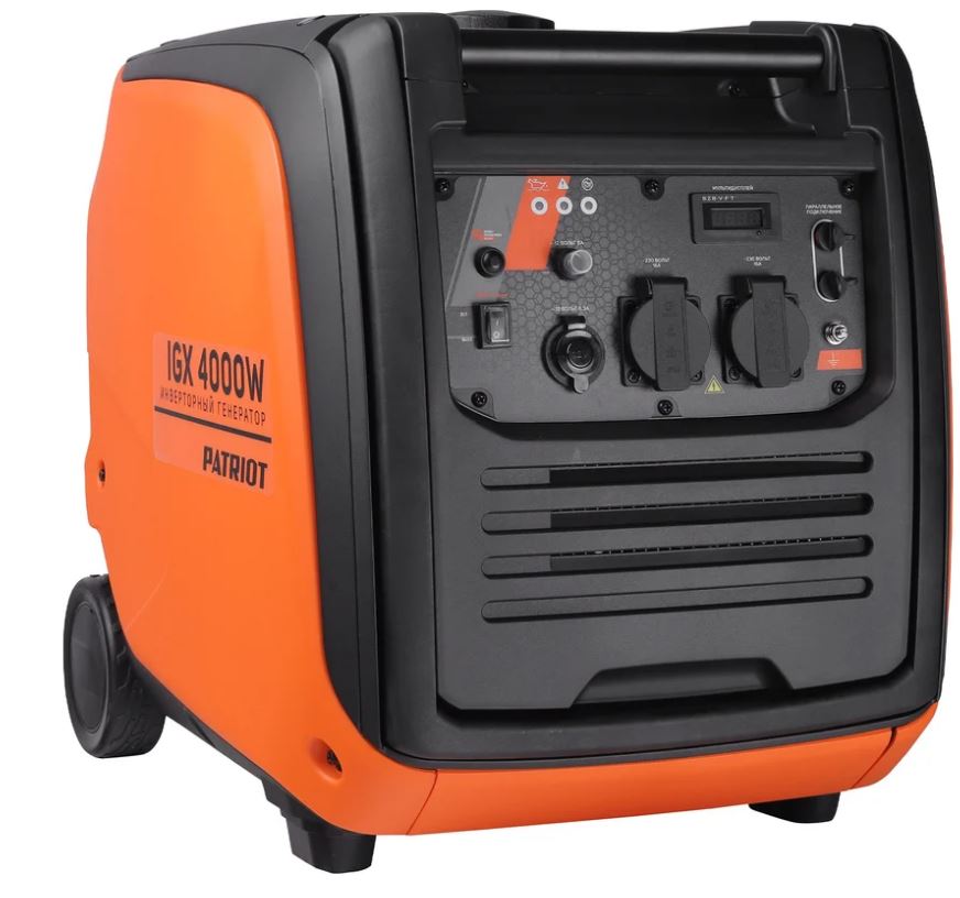 

Генератор инверторный Patriot iGX 4000W 471102340 Patriot 3,5/4,0 кВт, iGX 4000W