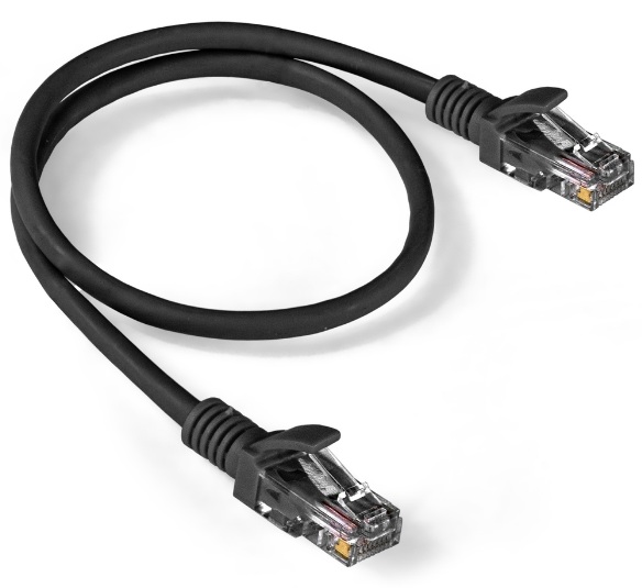 Кабель патч-корд Exegate UTP-RJ45-RJ45-5e-0,5M-BK