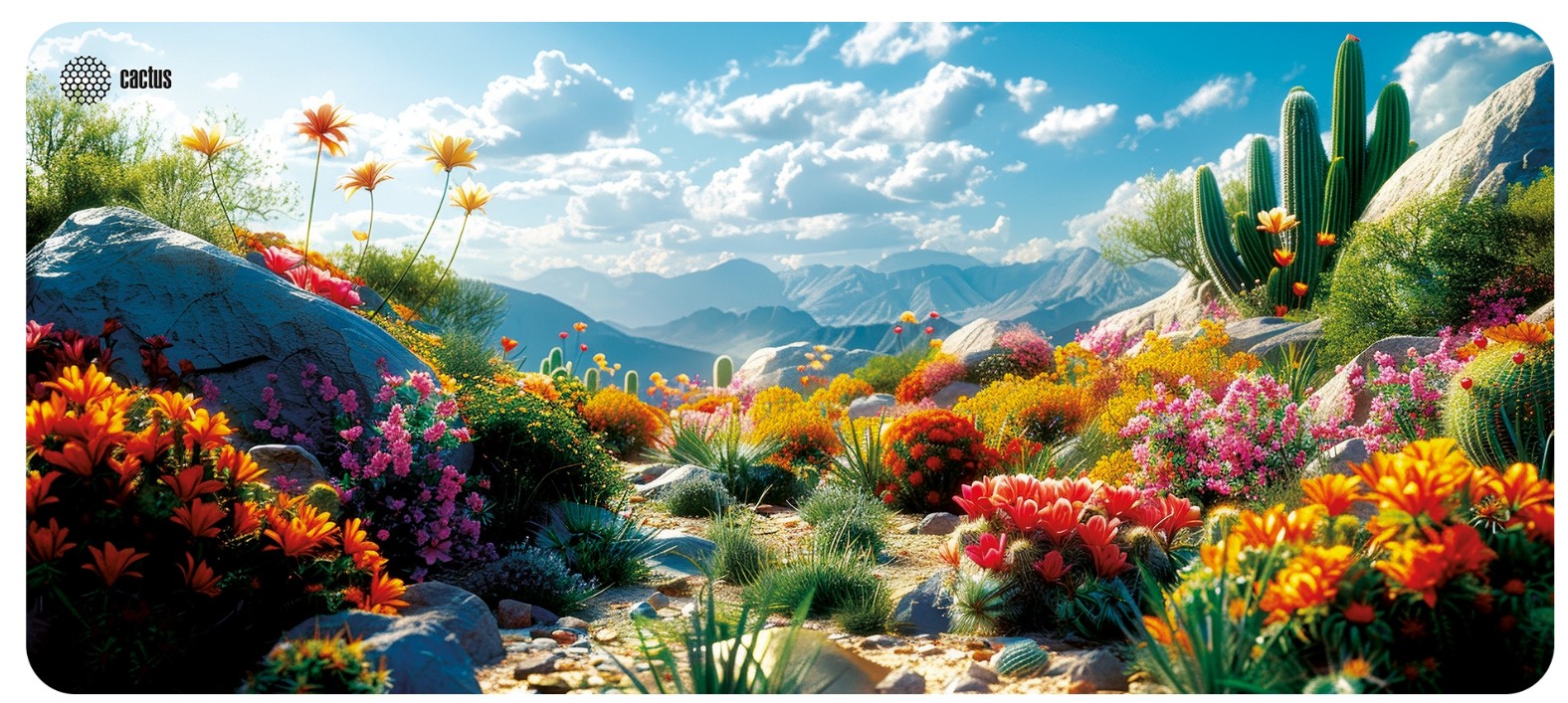 

Коврик для мыши Cactus CS-MP-PRO15XXL Desert landscape 900x400x3мм, CS-MP-PRO15XXL