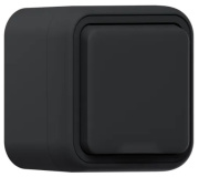 фото Розетка с заземлением с крышкой  EKF BT1-SOA-111