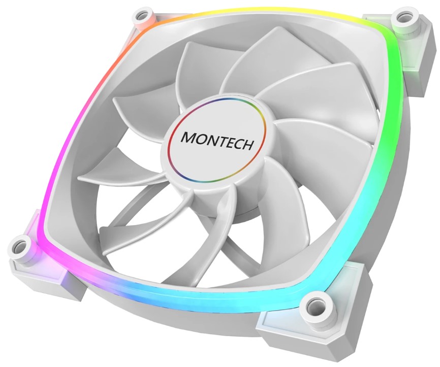 

Вентилятор для корпуса Montech RX120W3P 120m, 800-1600rpm, 59CFM, 27dBa (3-pack), RX120W3P