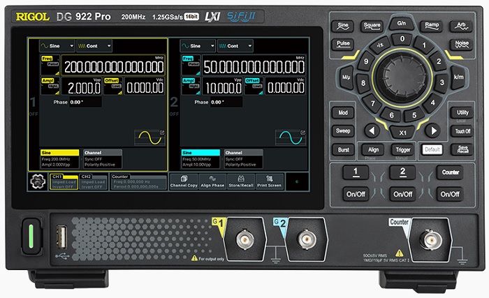 Генератор сигналов,Rigol,DG912 Pro